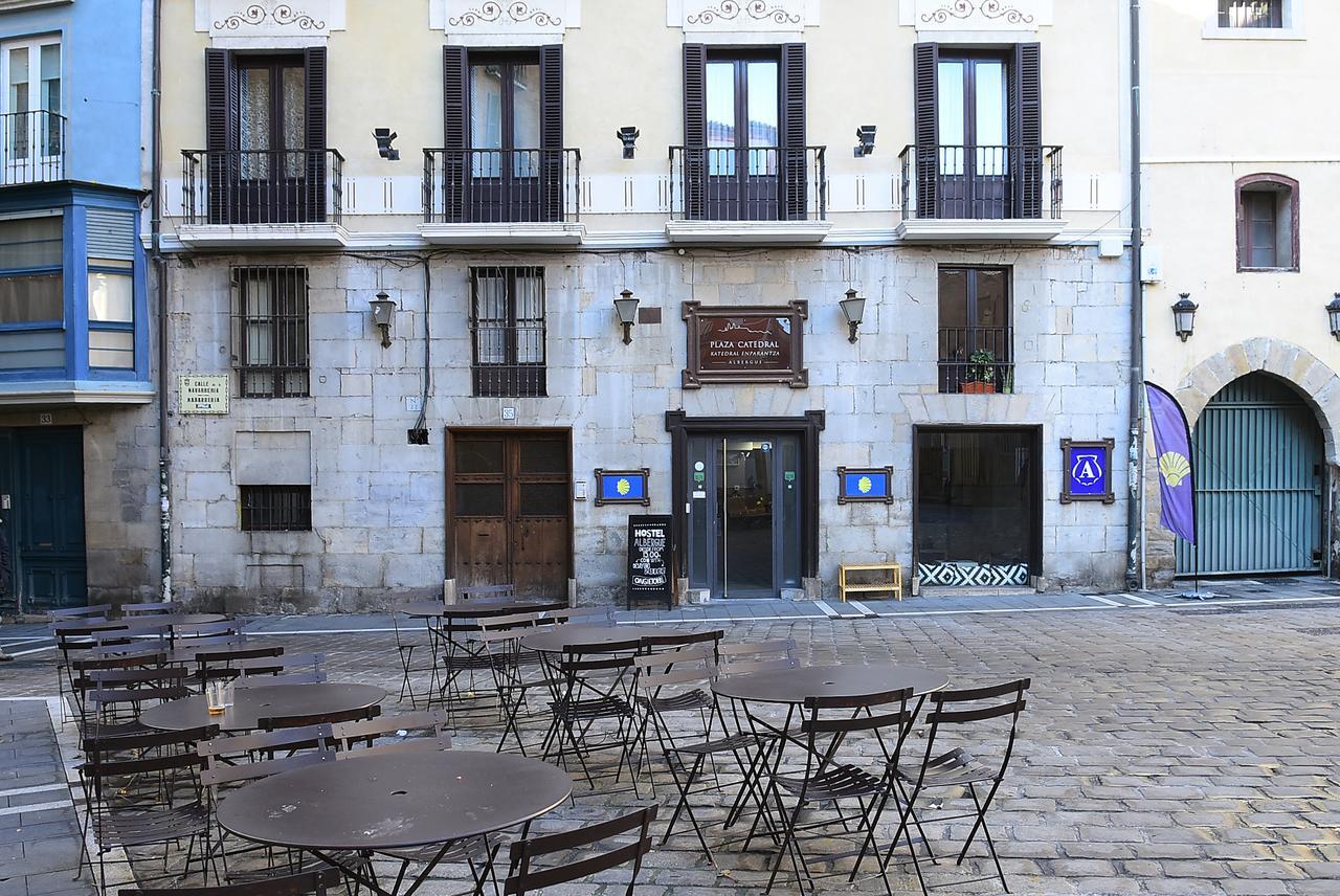 Albergue Plaza Catedral Pamplona Exterior foto