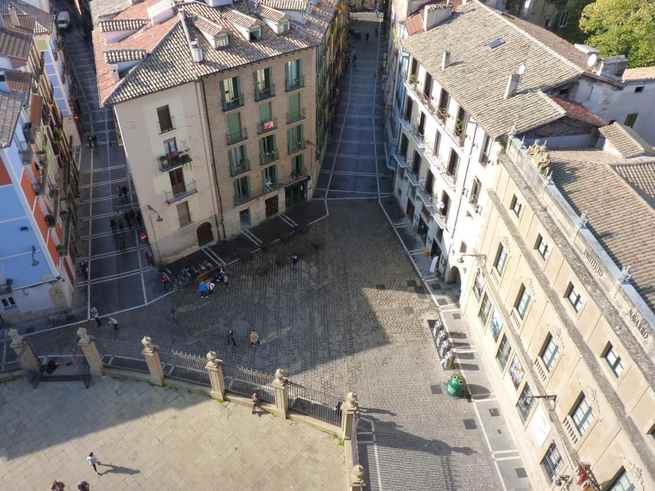 Albergue Plaza Catedral Pamplona Exterior foto